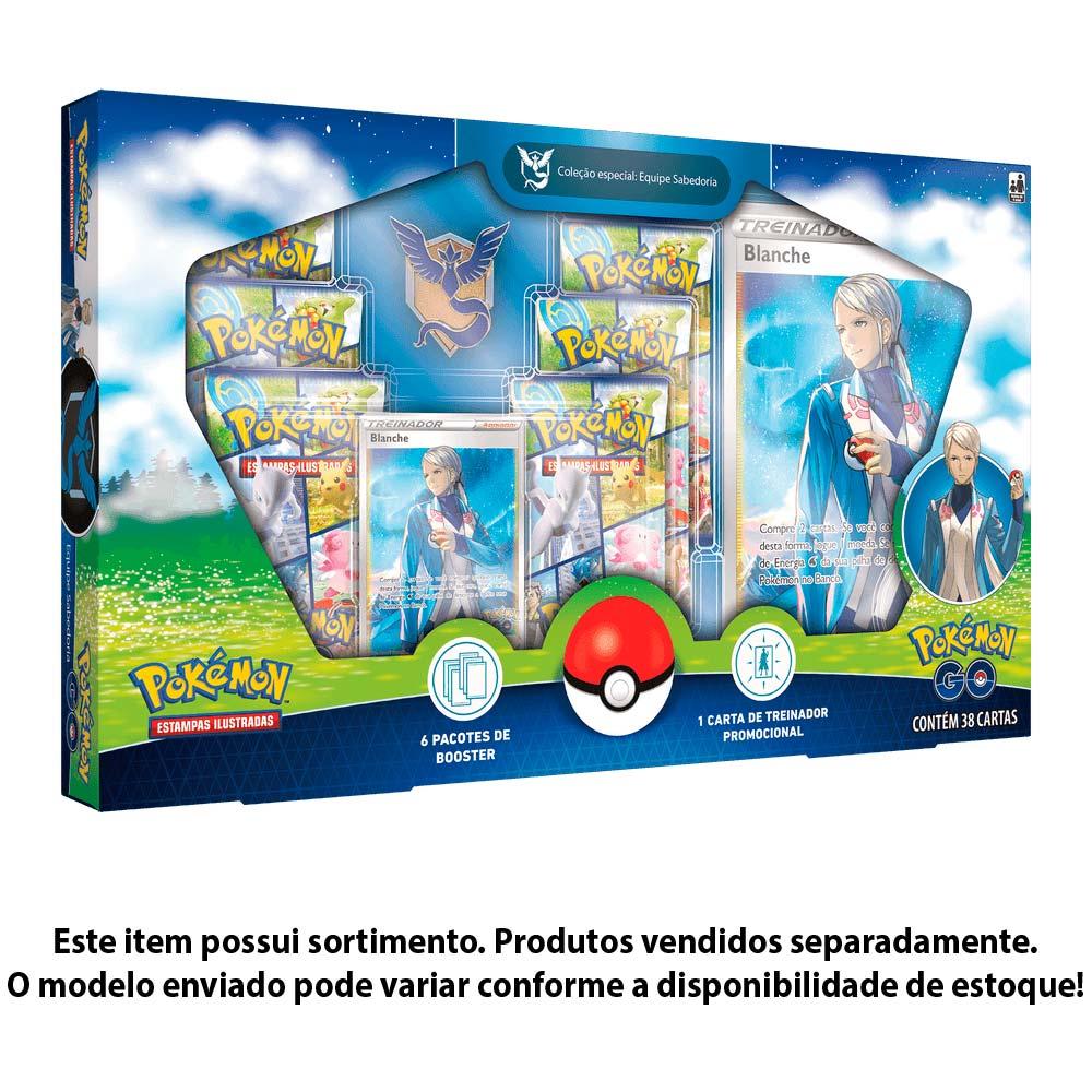 Caixa Box Cards Pokémon go Regieleki V Com 38 Cartas Copag em