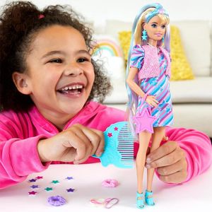 Boneca Barbie Fashion Totally Hair Estrela Acessórios Mattel