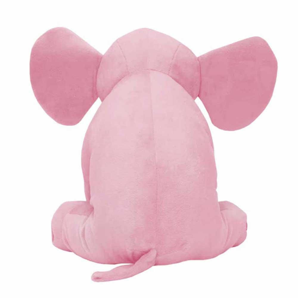 Pelúcia Infantil Almofada - 65 cm - Elefante Baby - G - Rosa - W.U ...