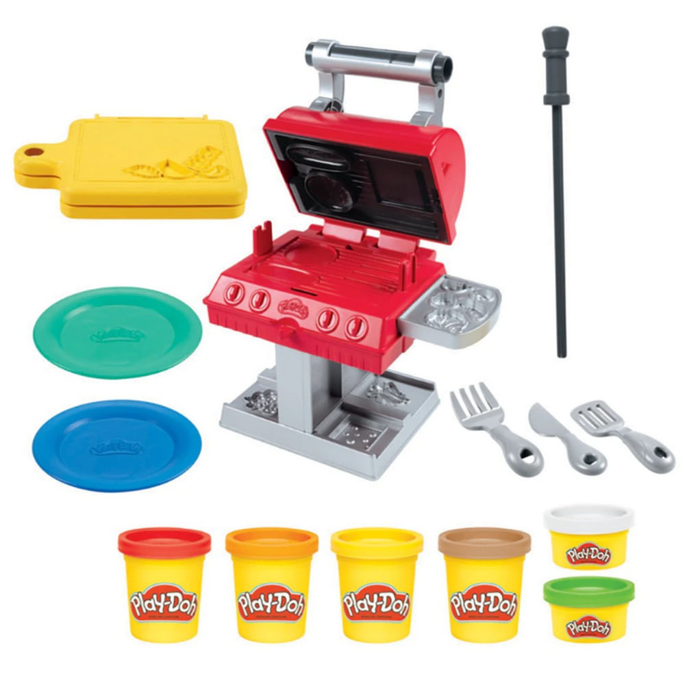 Conjunto de Massinha Play-Doh Dia de Churrasco F0652 Hasbro - Ri Happy