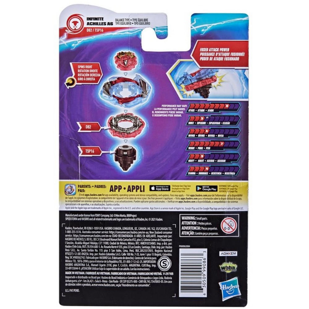 Jogo de Pião Bey Blade Speed Storm Jet Wyvron F0572 - Hasbro - Ri