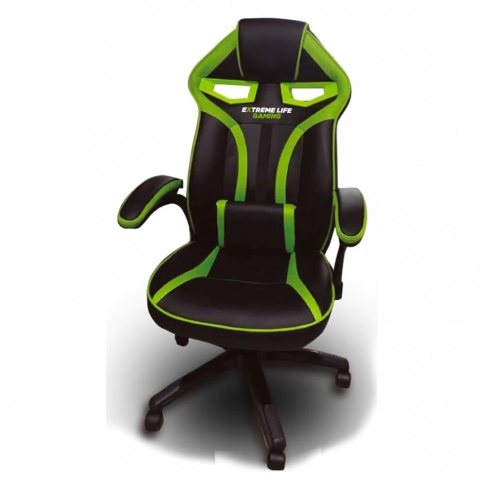 Cadeira Gamer ELG Raptor com Apoio para Lombar - Ri Happy