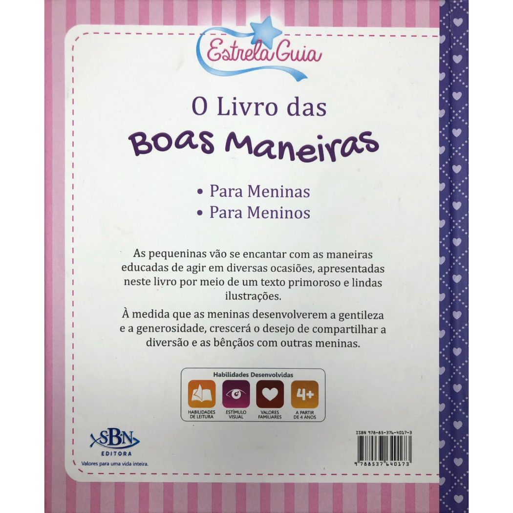 Livro boas maneiras - Bom dia - LIVROS - Nina Brinca - Brinquedos