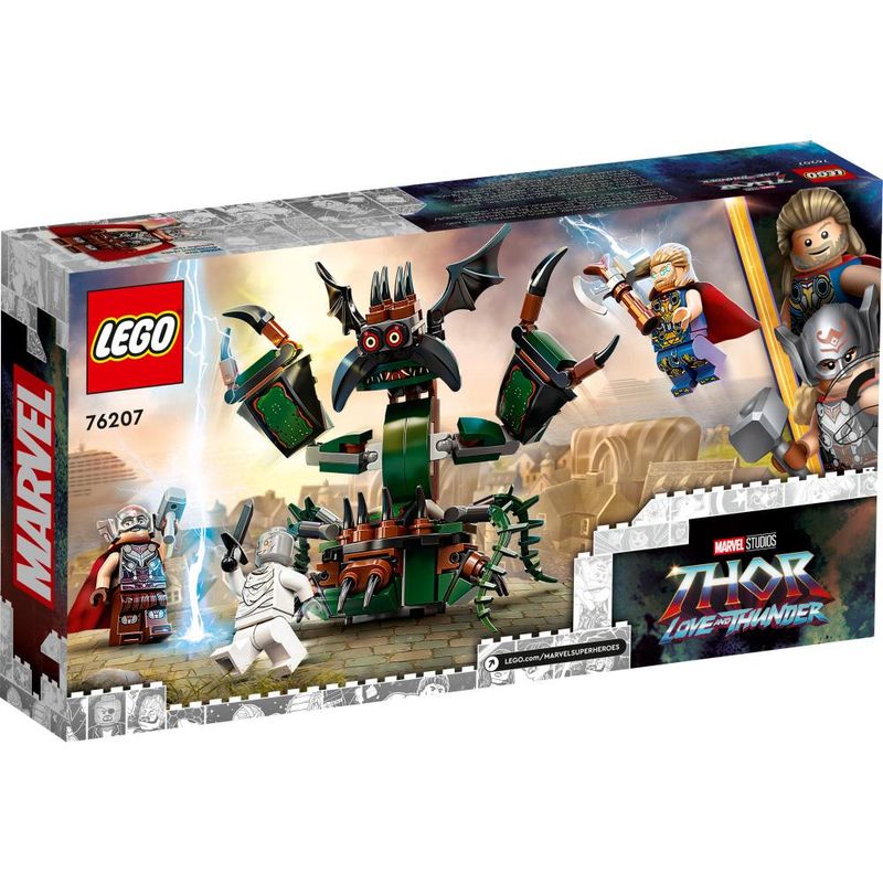 LEGO---Marvel---Thor--Love-and-Thunder---Ataque-em-Nova-Asgard---76207-1