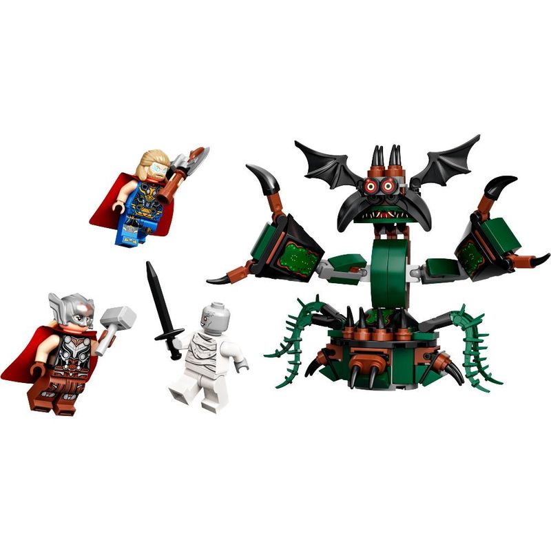 LEGO---Marvel---Thor--Love-and-Thunder---Ataque-em-Nova-Asgard---76207-2