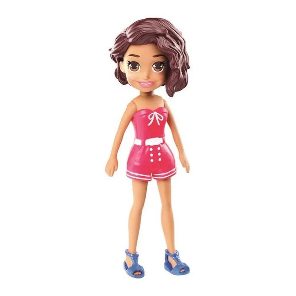 Vestidinho Vermelho Shani Polly Pocket - Mattel GDK98 - Ri Happy