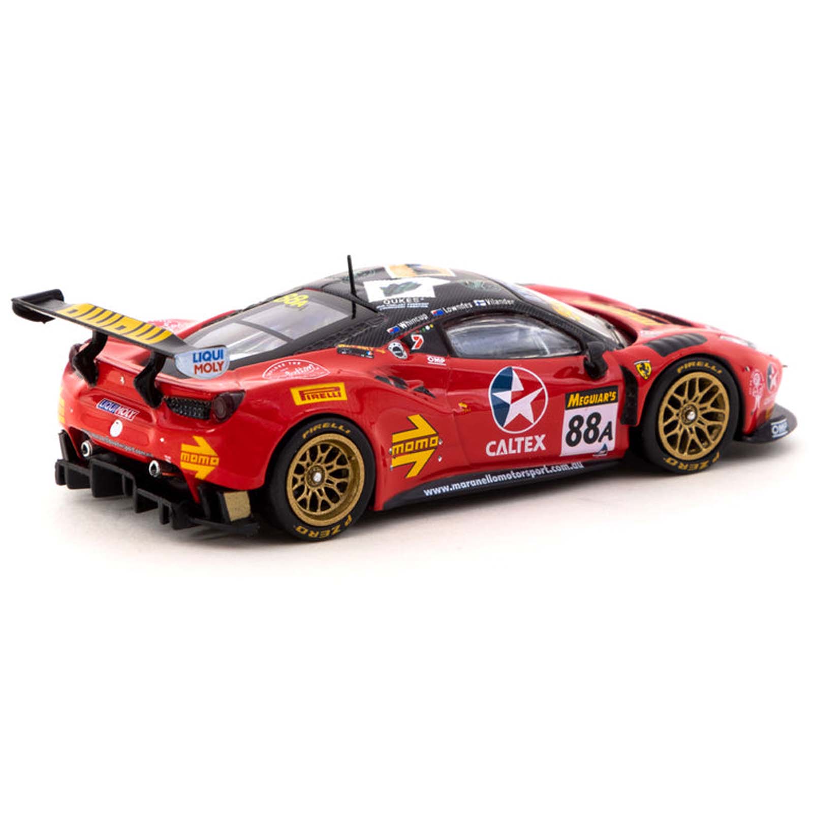 Miniatura - 1:64 - Ferrari 488 GT3 Bathurst 12 Hour #88 2017
