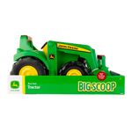 Miniatura-de-Trator---John-Deere---Big-Scoop-Tractor-With-Loader---Burigotto-1