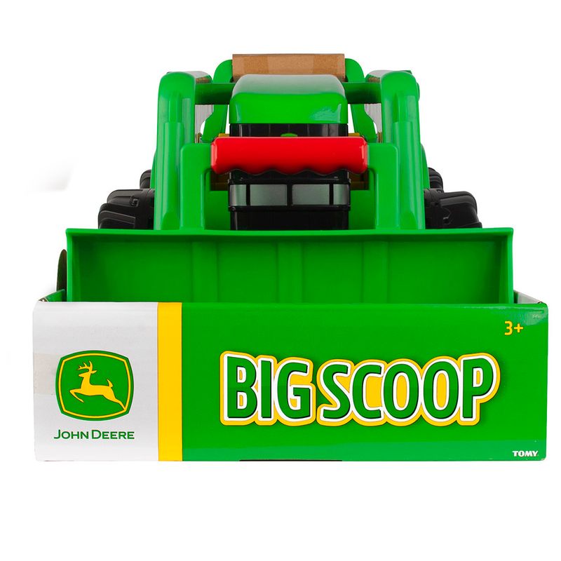 Miniatura-de-Trator---John-Deere---Big-Scoop-Tractor-With-Loader---Burigotto-3