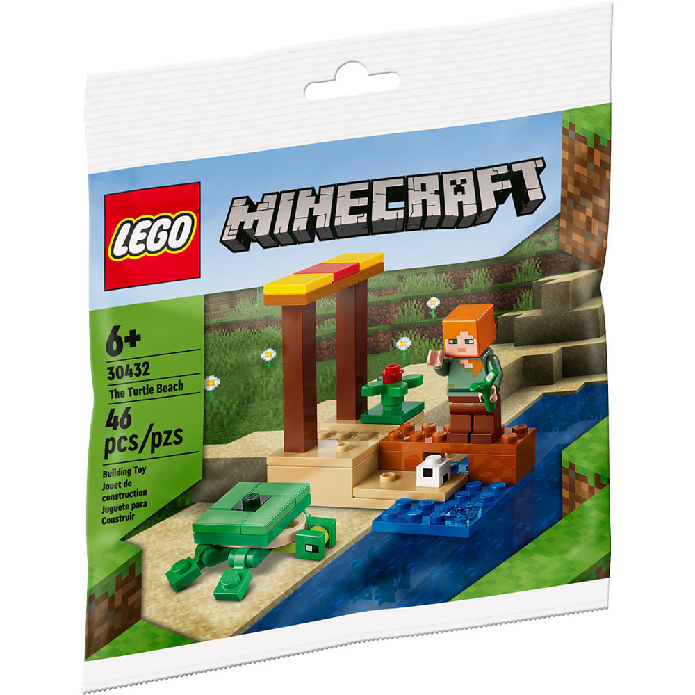 LEGO - Minecraft - A Praia Da Tartaruga - 30432