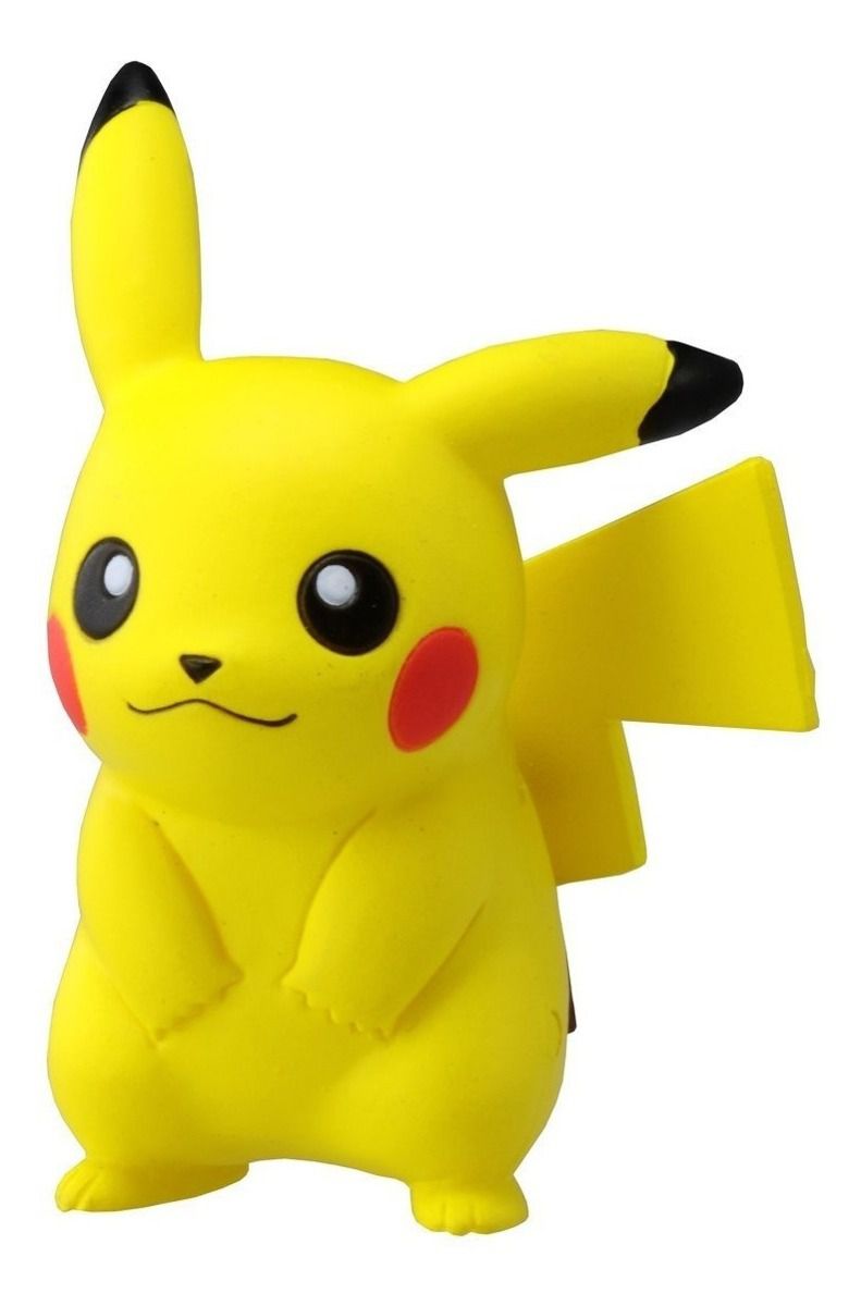 Brinquedo Infantil Kit Máscara Pikachu E Boneco Pikachu em