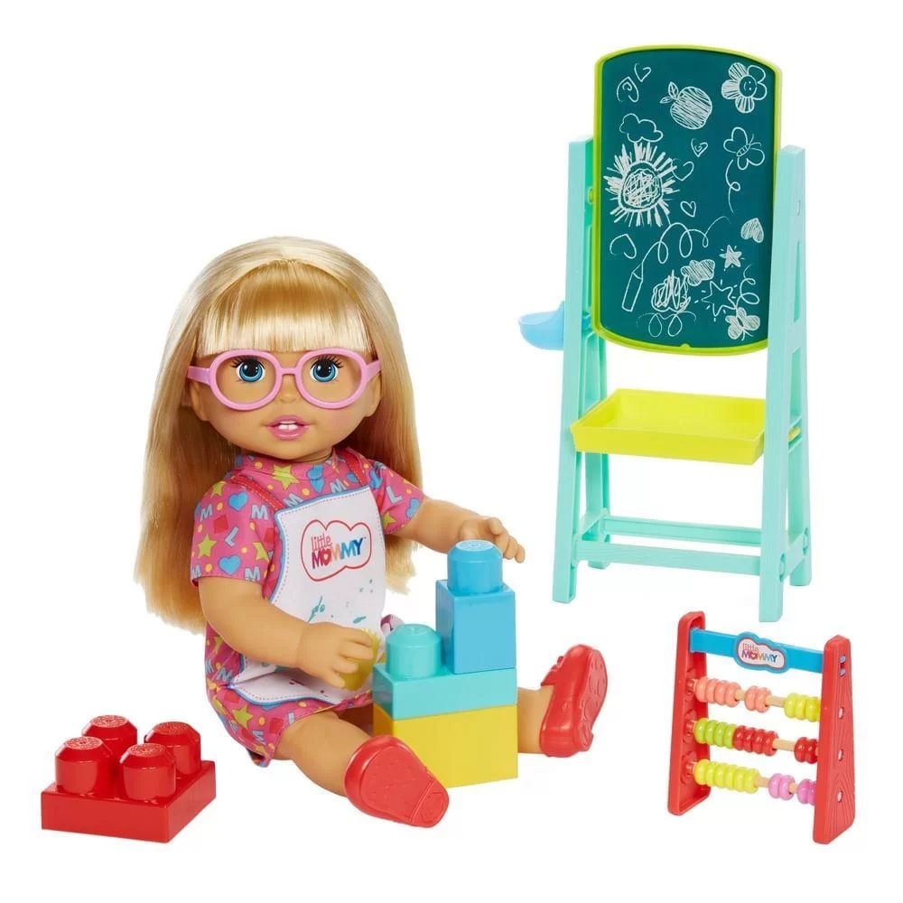 Boneca Little Mommy - Meu Primeiro Dia De Aula - Loira - Mattel