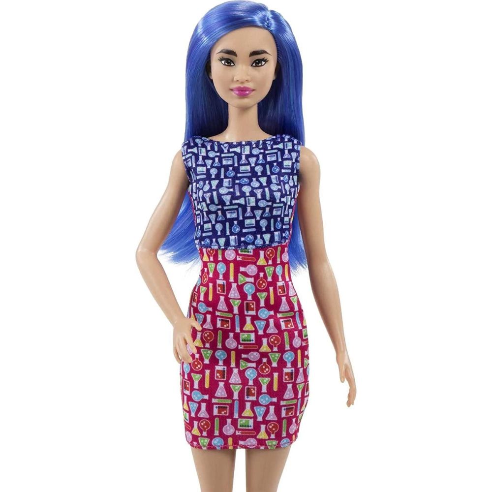 Boneca barbie profissoes quero ser cientista mattel dvf50