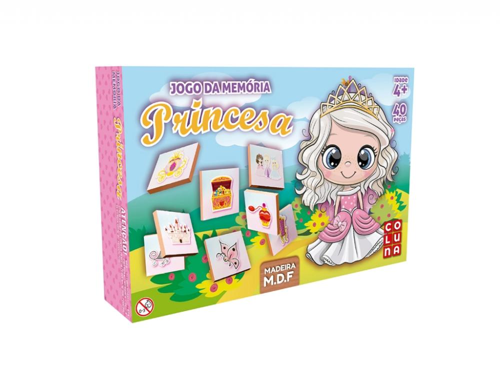 Jogo da Memória Princesas Pais e Filhos