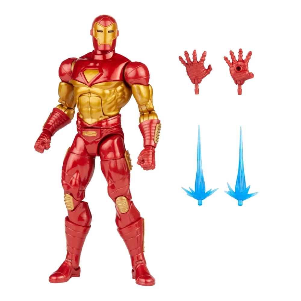 MARVEL LEGENDS IRON MAN フィギュア Marvel Legends Series Retro Iron Man 6-inch Action Figure | Amazon