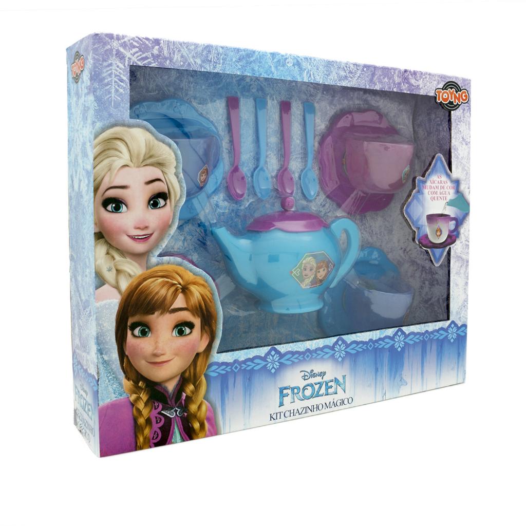 Kit Agarra e Lança Frozen Disney 3 Peças 2 Pratos 1 Bola em
