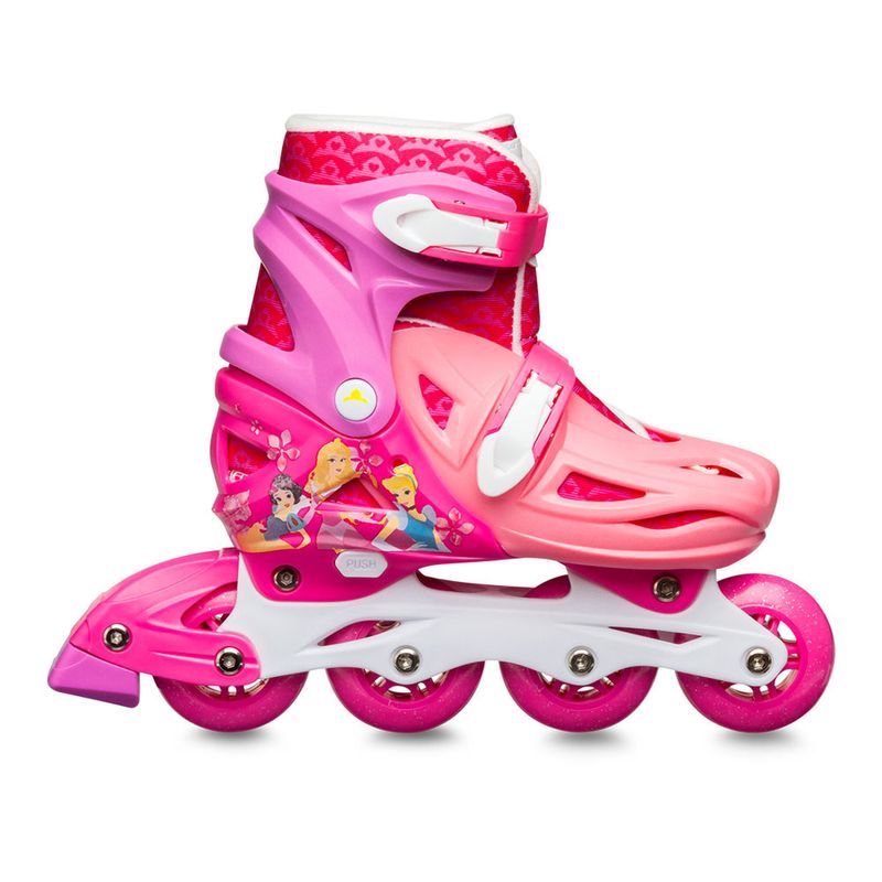 Patins-2-em-1---Disney---Princesas---Inline---Tam-35-38---Multikids---Rosa-0