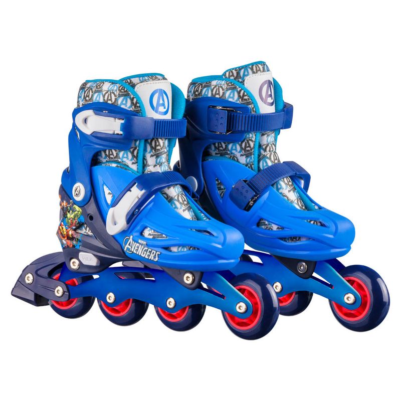 Patins-Ajustavel---Marvel---Vingadores---Inline---Tam-35-38---Multikids---Azul-0