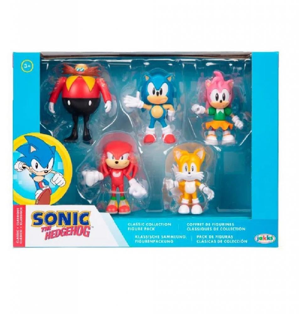 Sonic Conjunto de 5 Bonecos Colecionáveis - Ri Happy