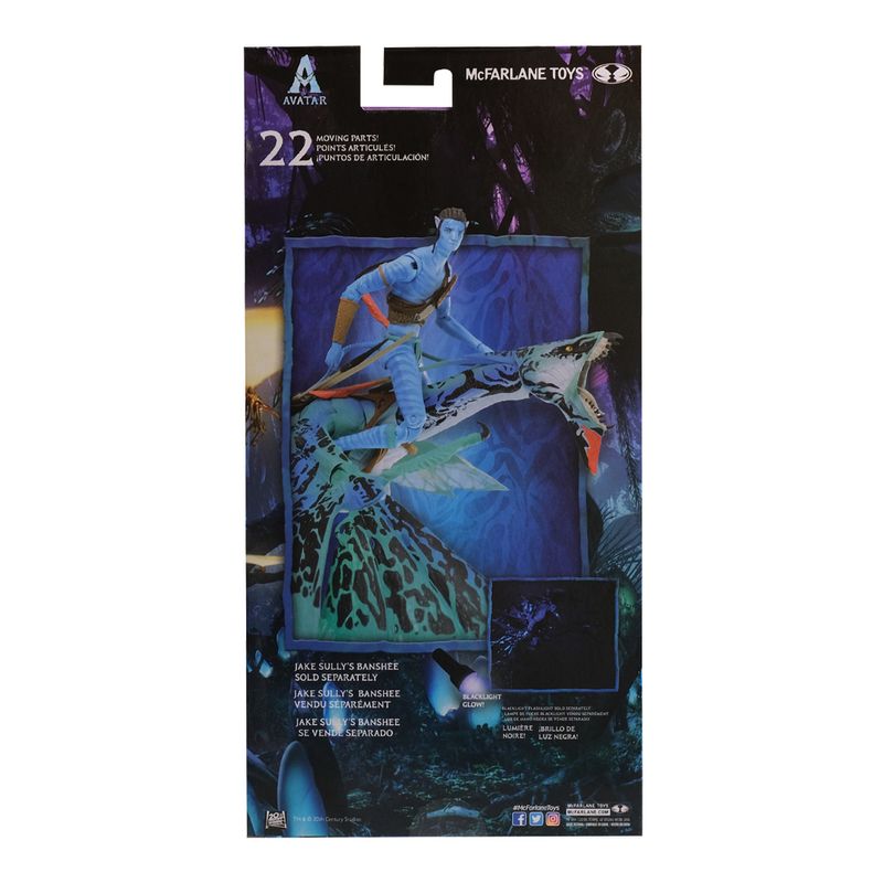 Figura-Articulada-com-Acessorios---Disney---Avatar---Jake-Sully---Fun---Colecionavel-9