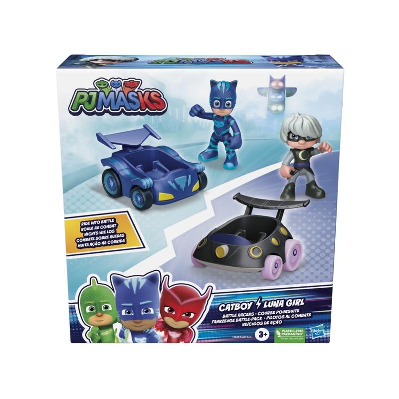 Jogo Educativo PJ MASKS Carro Transformável (Idade Mínima: 3 Anos - 30,5 x  38,1 x 8,1 cm)