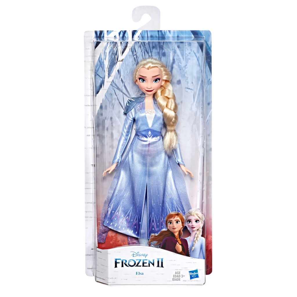 Boneca Frozen 2 Elsa Acampamento com os Amigos Hasbro F1582 - Ri Happy