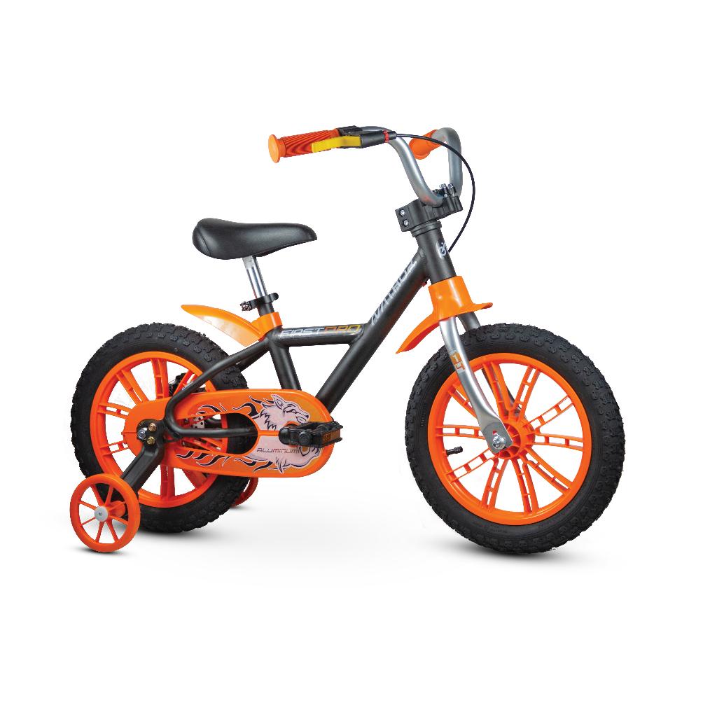 Confira Bicicleta - Aro 14 - First Pro - Nathor - Preto - Rihappy