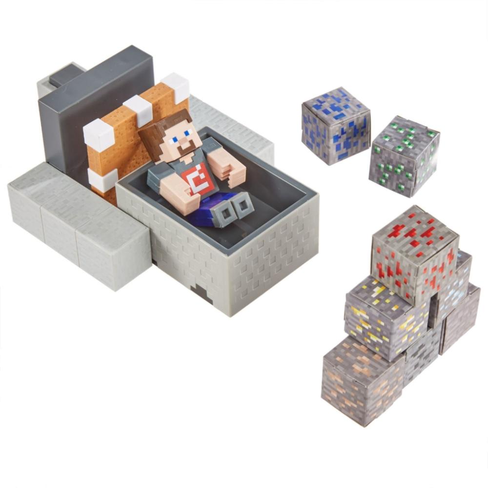 Mayhem Minecart Minecraft Playset - Mattel GVL55 - Ri Happy