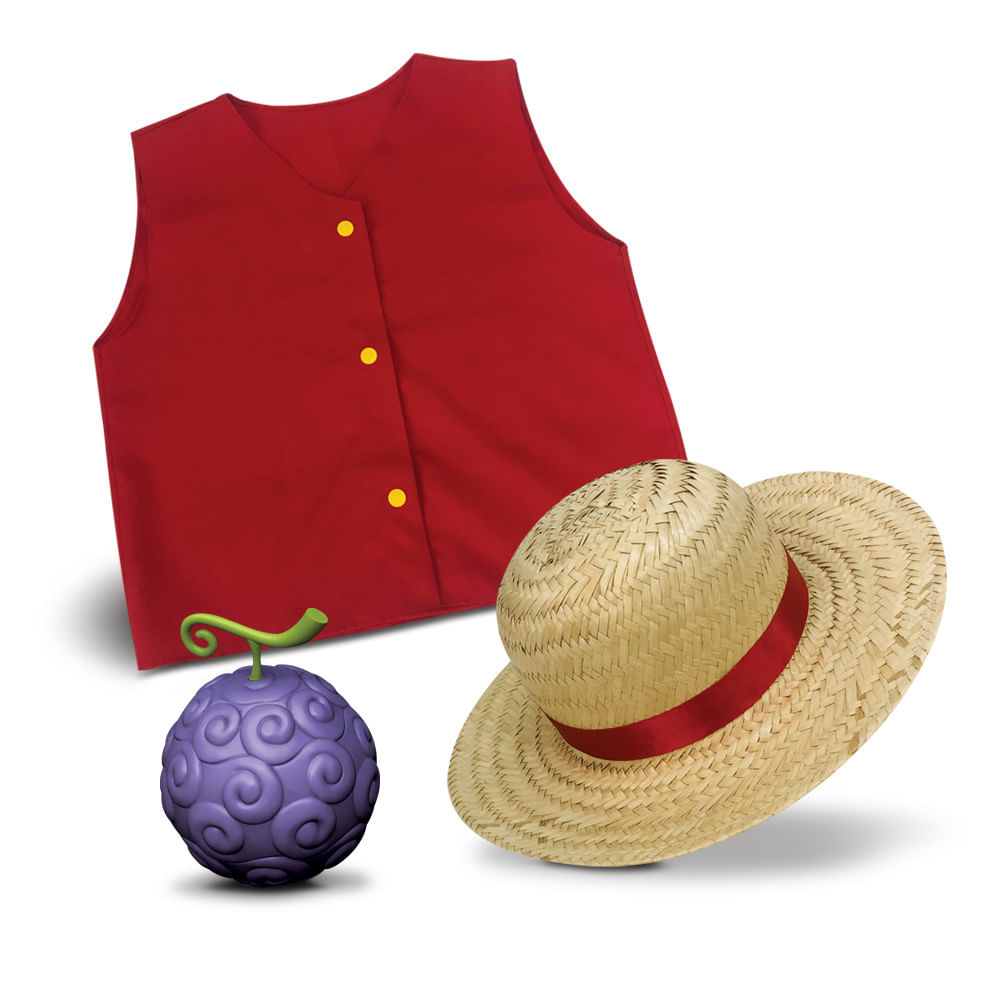 Roupa Cosplay Luffy Infantil