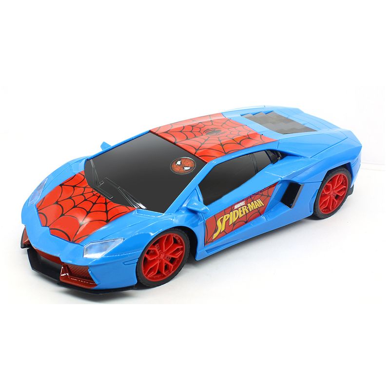 Carro de controle remoto do homem aranha