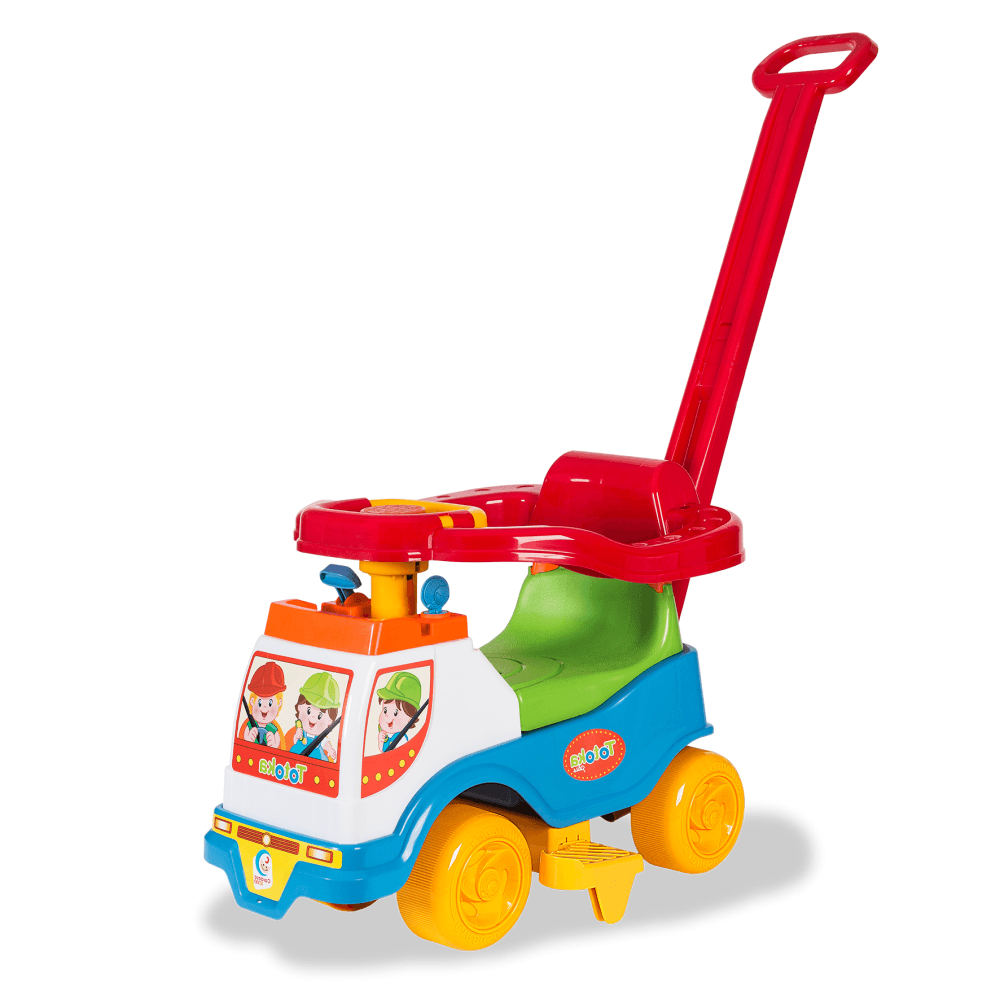 TOTOKA PLUS AZUL BEBÊ INFANTIL CARRINHO MOTOCA QUADRICICLO - Ri Happy