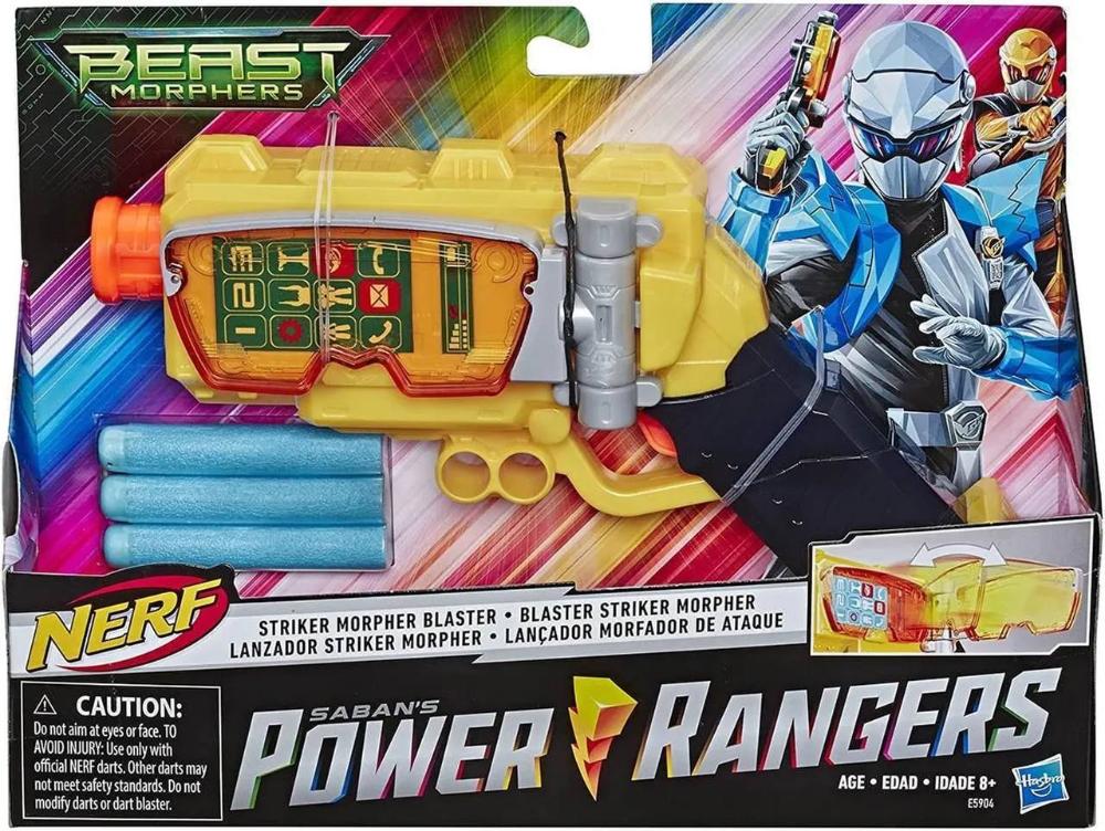 Nerf Power Rangers Morfador Lançador De Ataque Hasbro E5904 - Ri Happy