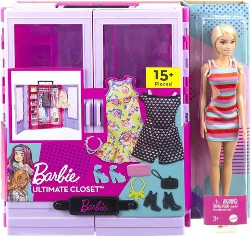 Guarda roupas para bonecas tipo Barbie