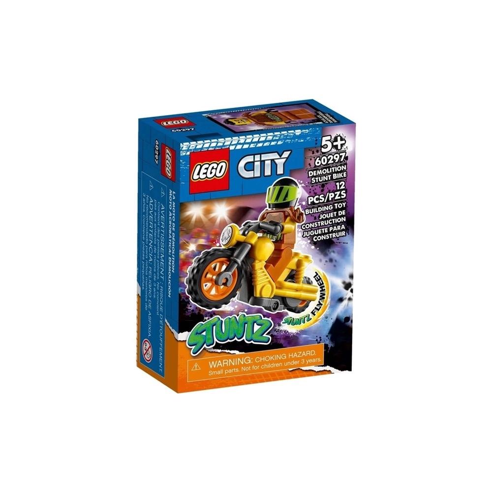 Dublê Motocicleta City - LEGO 60297 - Ri Happy