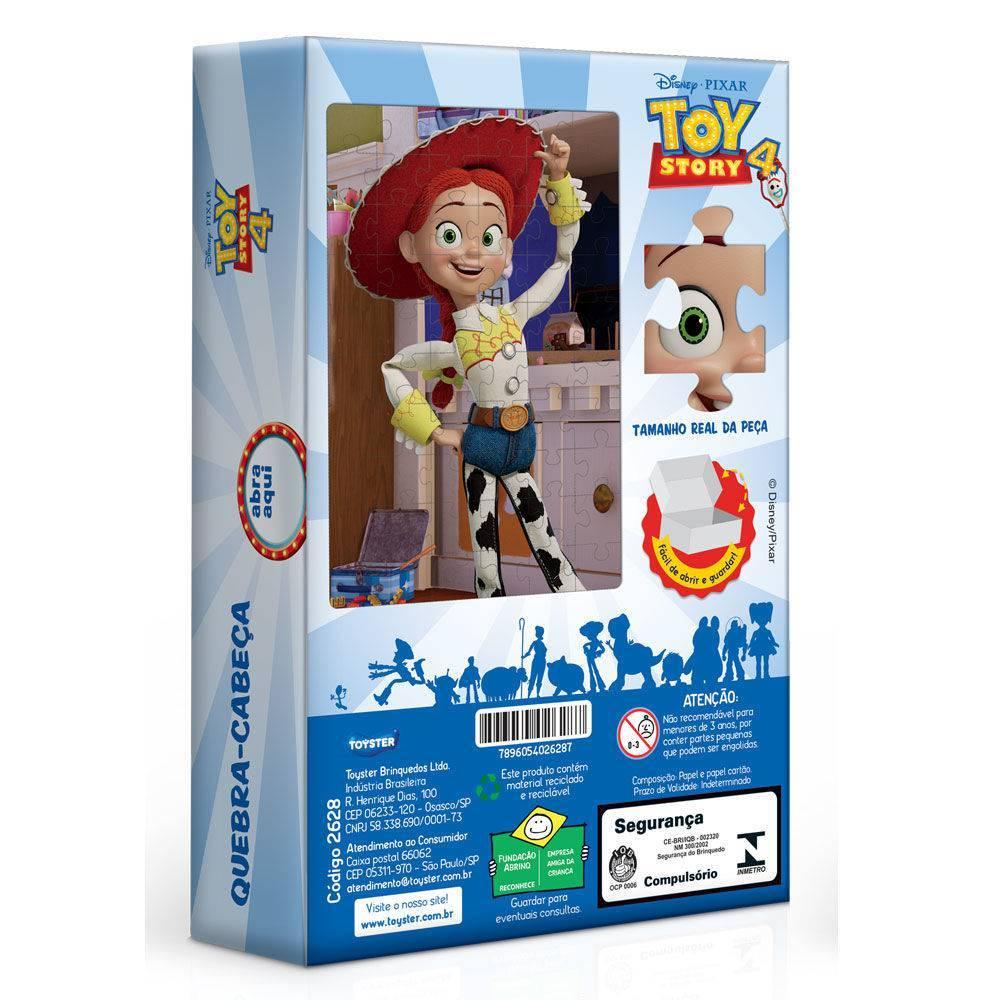 Quebra-Cabeça Toy Story 4 Jessie 60Pçs Jak - Toyster 2628 - Ri Happy