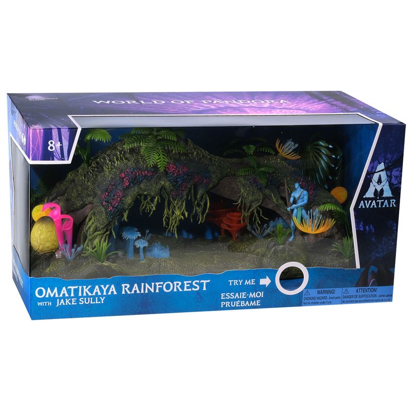 Playset-com-Mini-Figuras---Disney---Avatar---Omatikaya-Rainforest-com-Jake-Sully---Fun-5