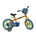 Bicicleta---Aro-14---Laranja-e-Azul---Power-Game---Bandeirante--------0