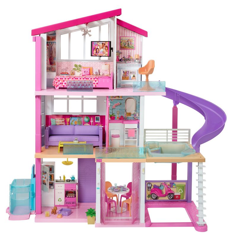 Playset---Barbie---Casa-dos-Sonhos-com-Elevador---Mattel-0