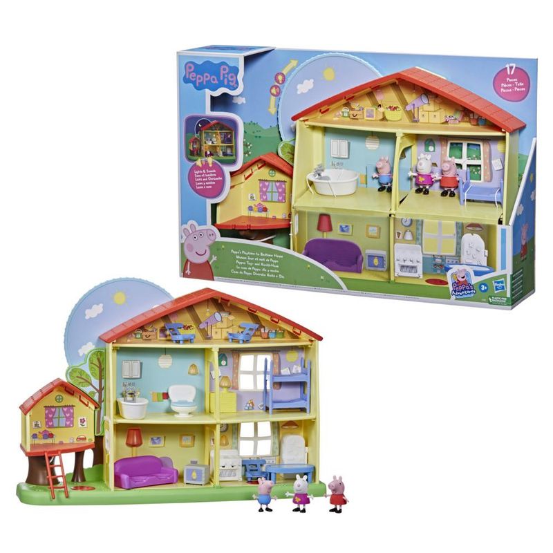 Playset - Peppa Pig - Casa da Peppa e Sua Família - Hasbro