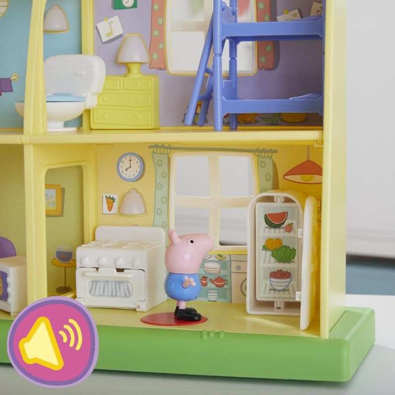 Playset e Mini Figuras - Peppa Pig - Casa da Peppa - Diversão