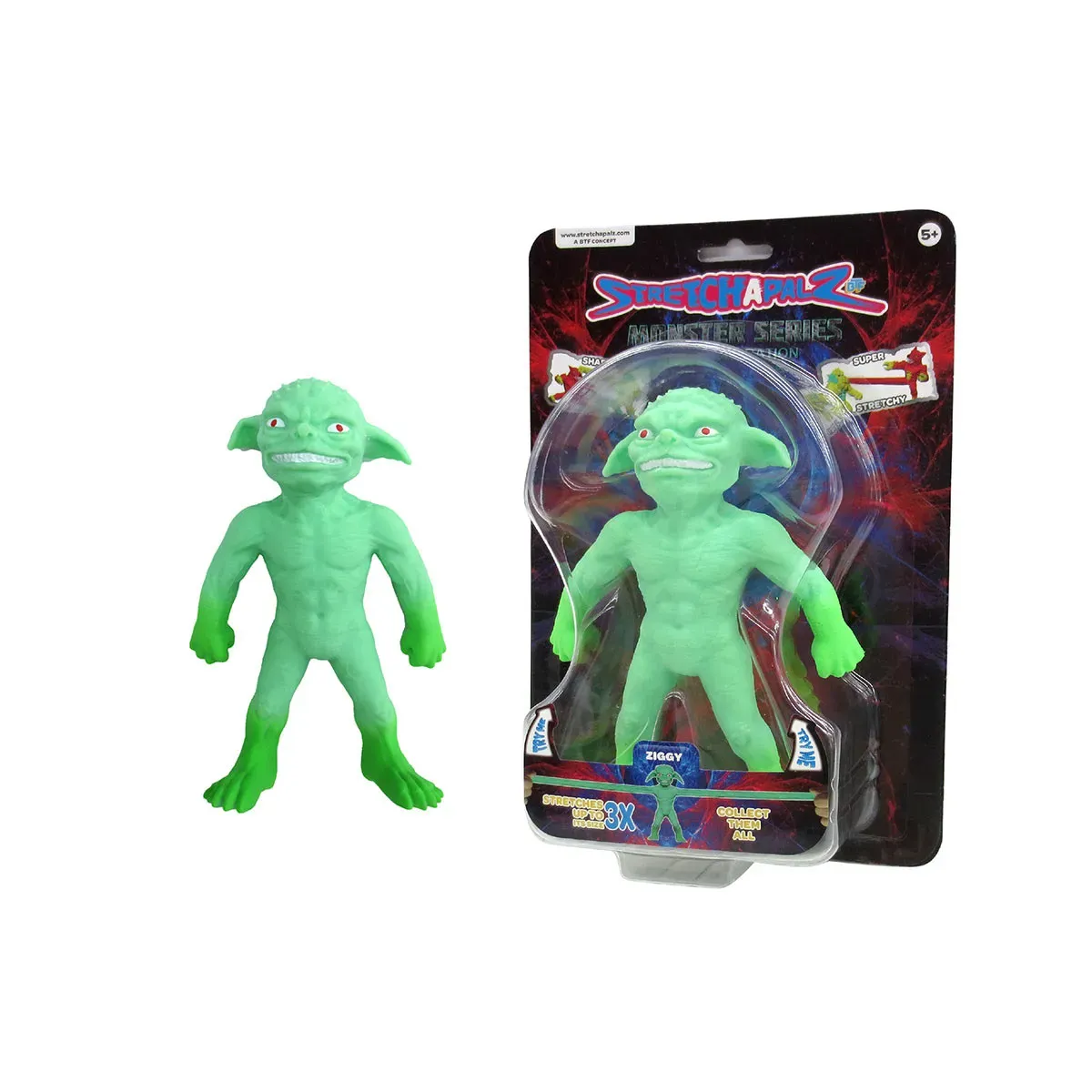 Boneco Stretchapalz Monster Series Ziggy 15cm Sunny 2955 - PBKIDS