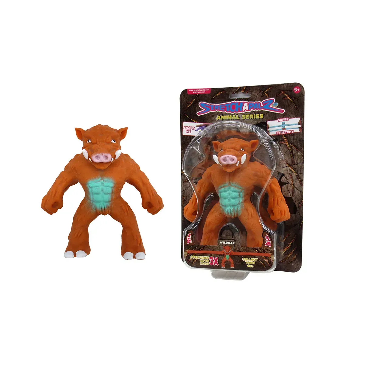 Boneco Stretchapalz Monster Series Wildoar 15cm Sunny 2957 - Ri Happy
