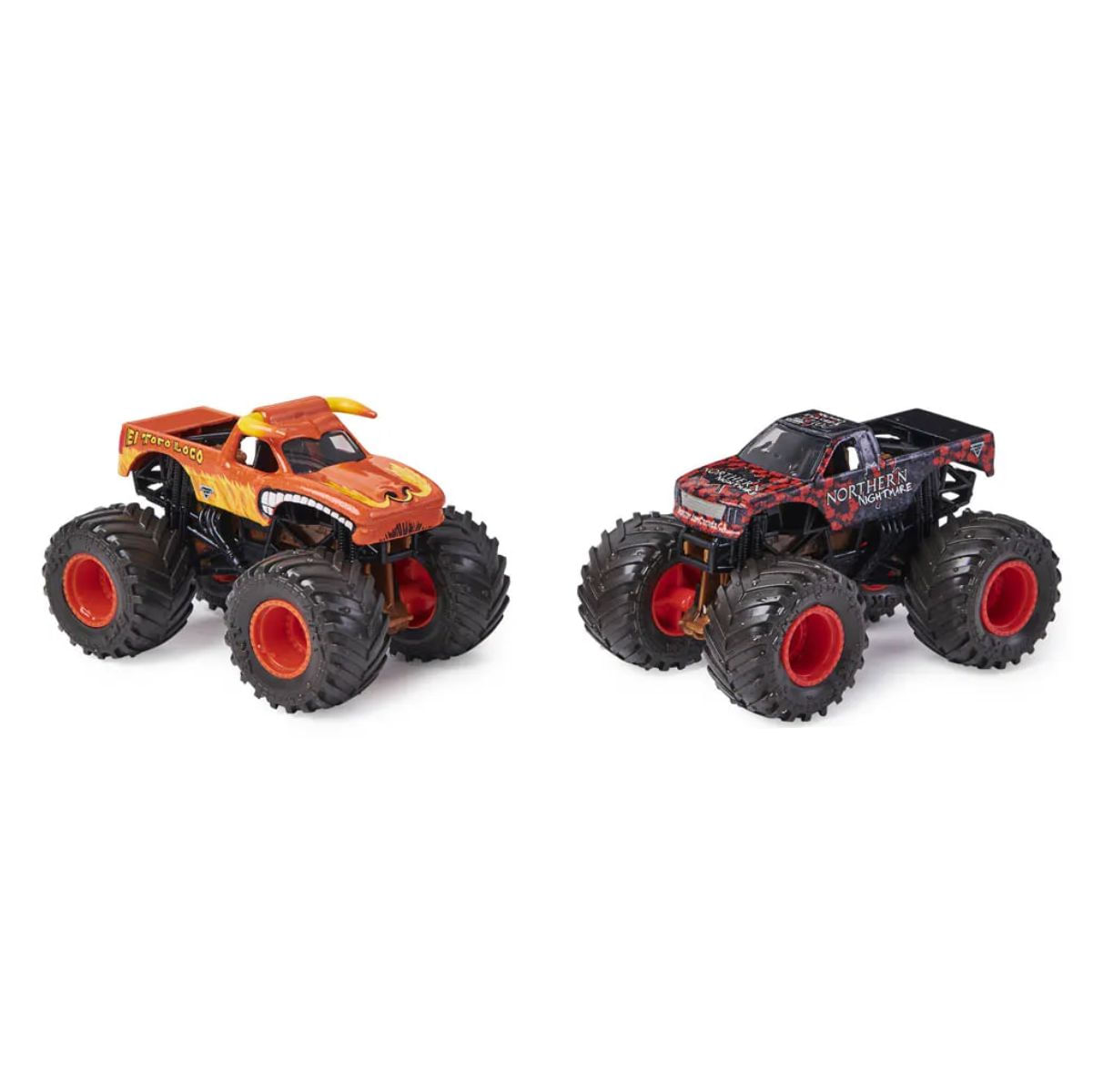 Monster Jam Veículo 1:64 El Toro Loco x Northern Nightmare - Sunny