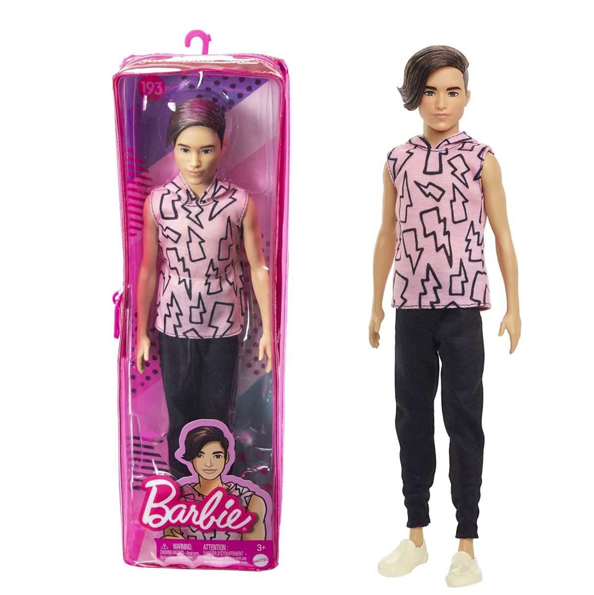 Boneca Barbie Ken #193 HBV27 - Mattel DWK44 - Ri Happy