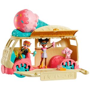 Mini Boneca - Polly Pocket - Polly com Veículo - Carro de Acampamento -  Mattel - Ri Happy