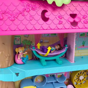 Polly Casa de Aventuras na Arvore Playset Mattel HHJ06 em Promoção na  Americanas