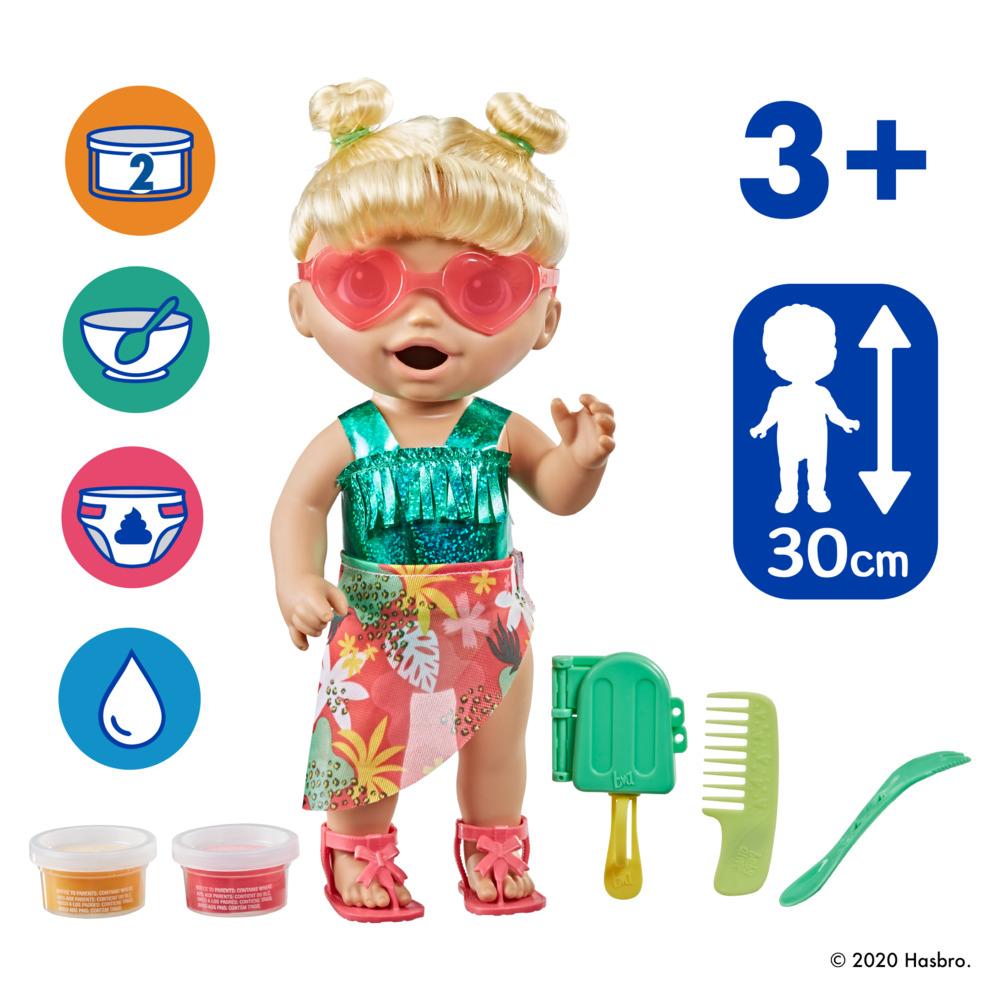 Boneca Baby Alive - Dia na Praia - Loira - F1680 - Hasbro