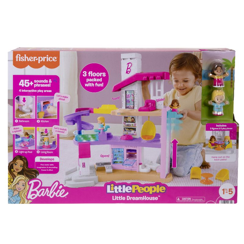 Playset - Barbie - Little People - Casa dos Sonhos - Fisher-Price