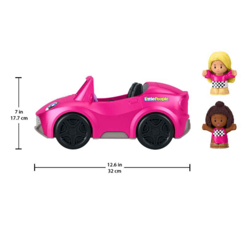 Conjunto-Carrinho-e-Mini-Bonecas---Barbie---Little-People---Meu-Primeiro-Conversivel---Fisher-Price-3
