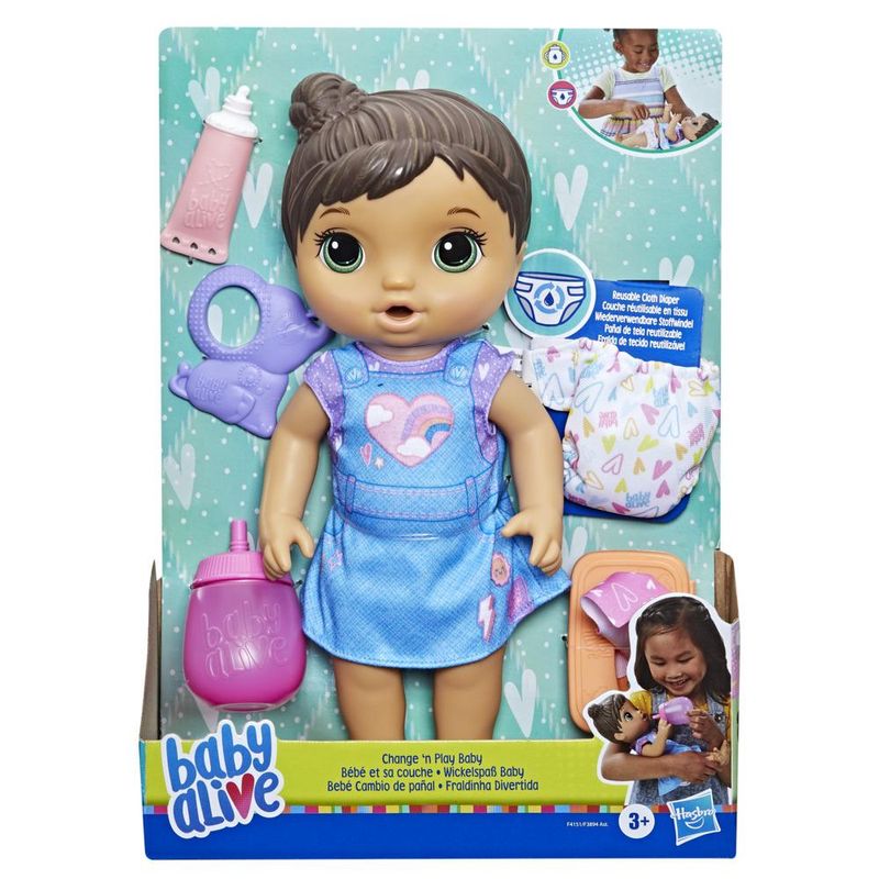 Boneca-Bebe-com-Acessorios---Baby-Alive---Fraldinha-Divertida-Cabelo-Marrom---F4151---30cm---Hasbro-1